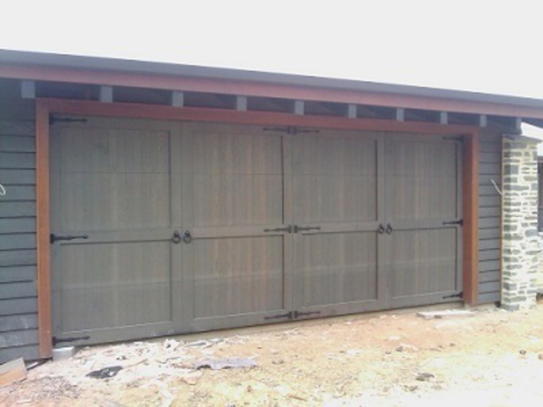 Cedar Sectional Doors image 3
